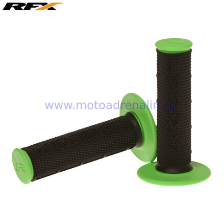 RFX Dual Compound Grips Black Centre Green